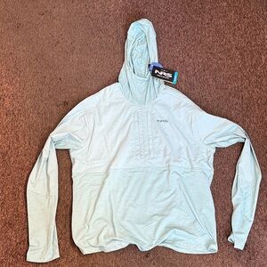 NRS Men's Light Blue Hoodie